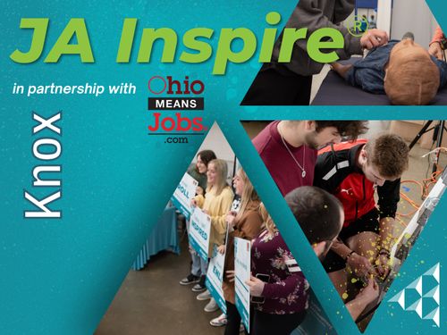 Career Quest presented by Knox County OhioMeansJobs, featuring JA Inspire