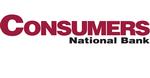 Logo for Consumers National Bank