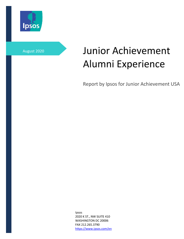 Ipsos/JA Alumni Report