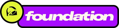 Logo for sponsor Taco Bell Foundation