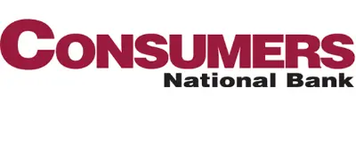 Logo for sponsor Consumers National Bank