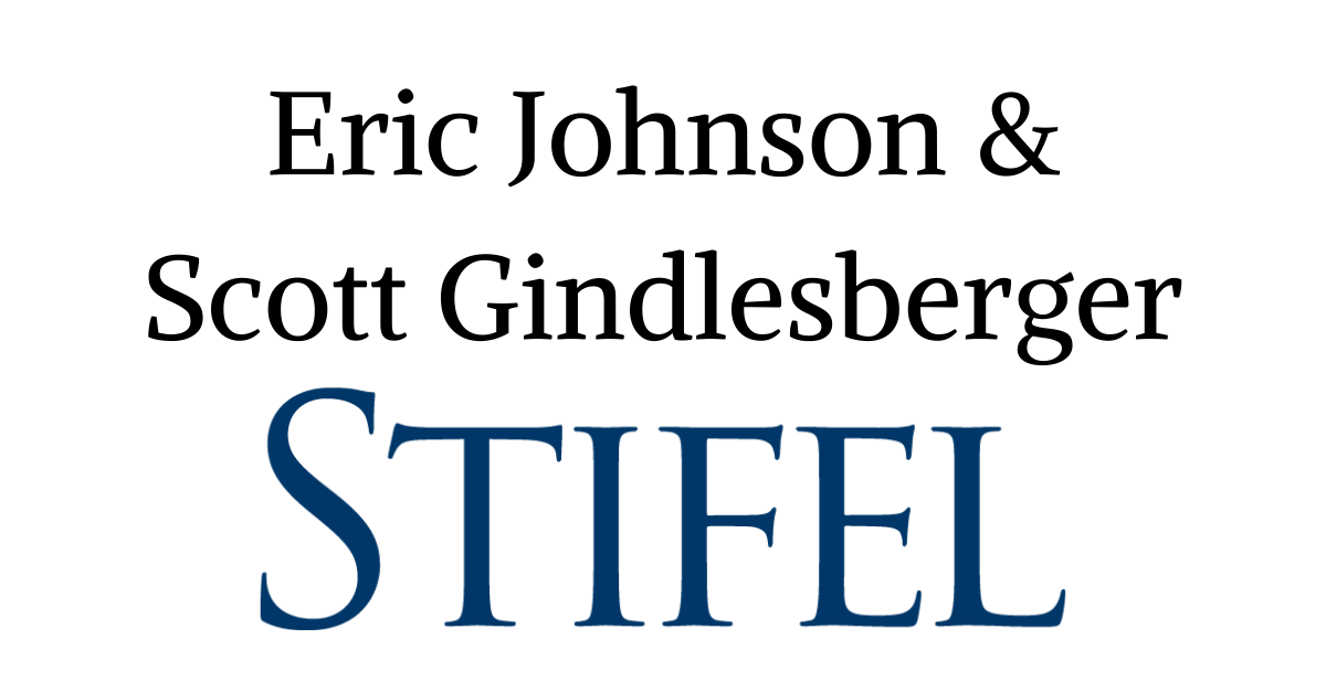 Logo for sponsor Eric Johnson & Scott Gindlesberger / Stifel