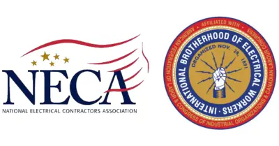 Logo for sponsor NECA/IBEW